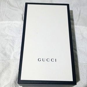 GUCCI Authentic Empty Gift Storage Large Shoe Box 14.5 X 8 X 5w/ Tissue Paper.
